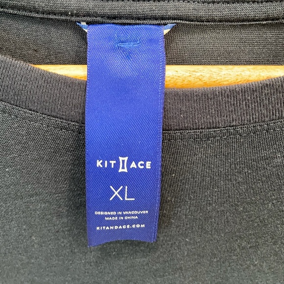 Kit & Ace - half long sleeve navy blue men’s shirt - Picture 2 of 2